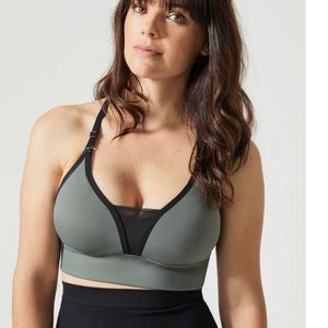 BLANQI Body Adjustable Razorback Nursing Bra size Small